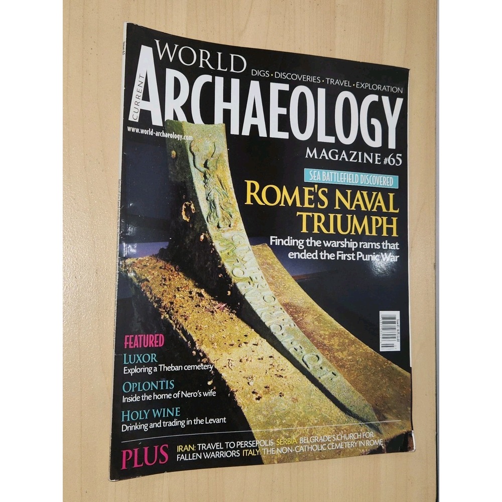 Current World Archaeology Magazine #65 June/July 2014 Rome's Naval Triumph